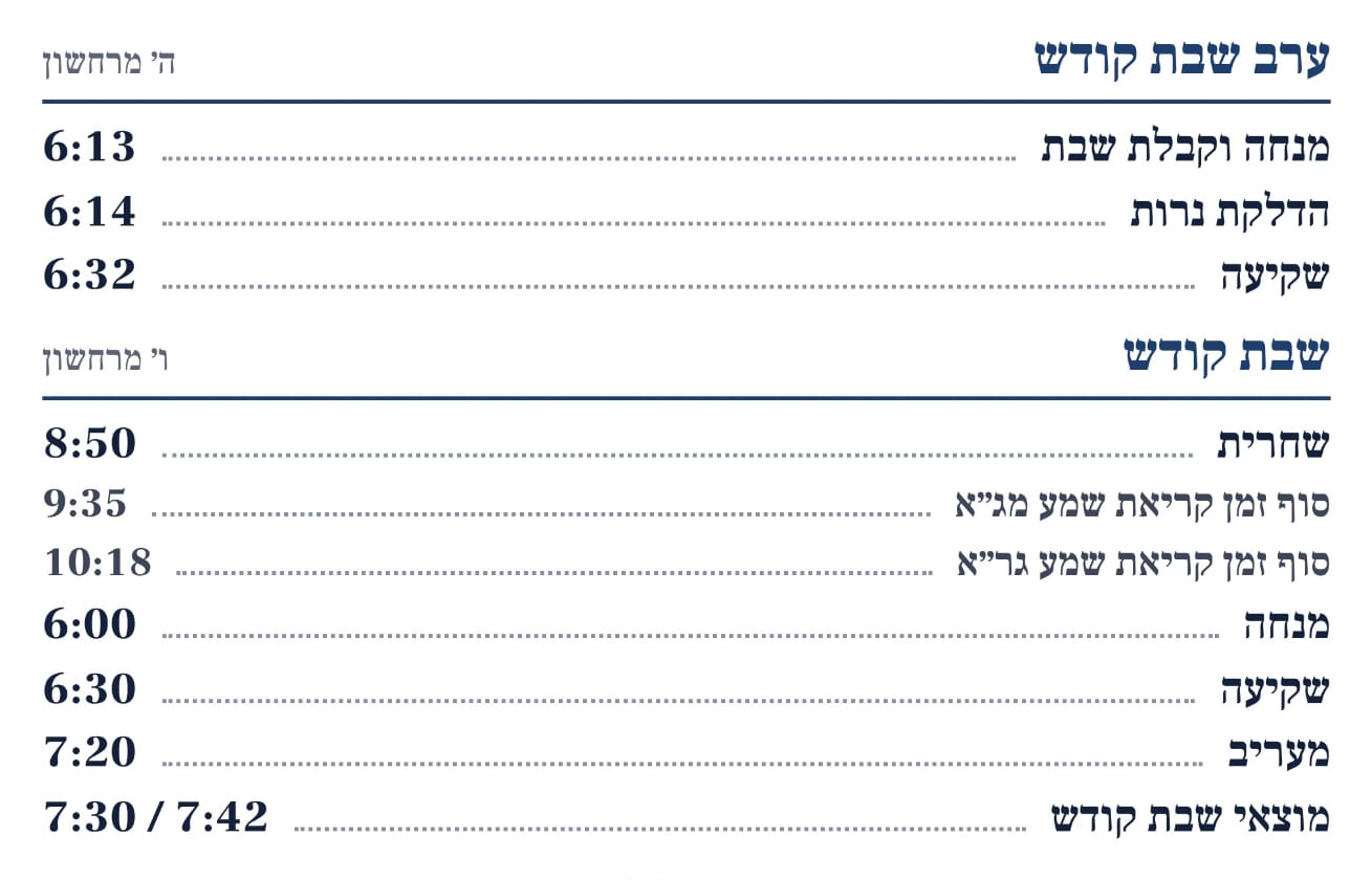 Congregation Schedule File Missing